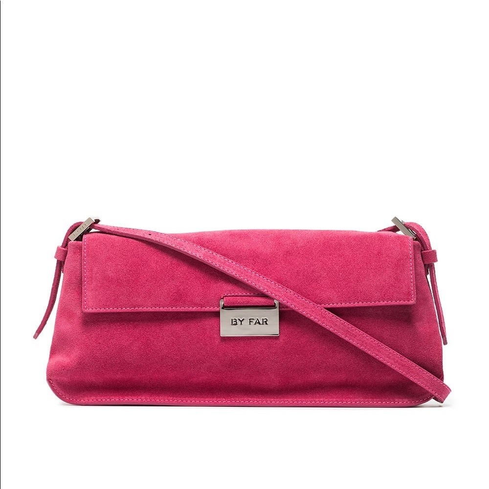 By Far Mathilda in pink suede
